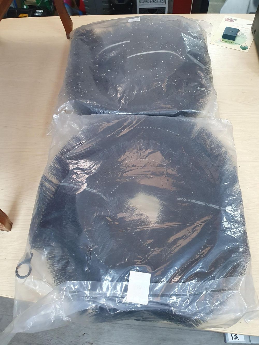 Lot 262: Coopers Black Synthetic Bristle Circular Pipe Brushes - New Sealed