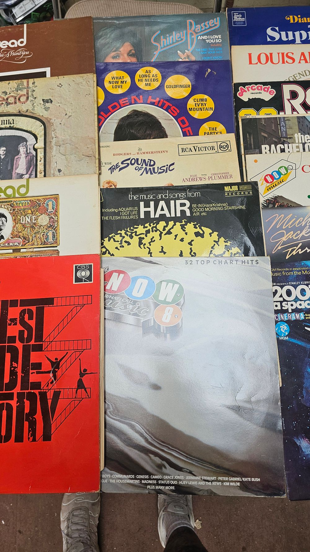 Lot 140: A Collection of Pop Rock and Soundtrack Vinyl LP Records - Good Used Condition