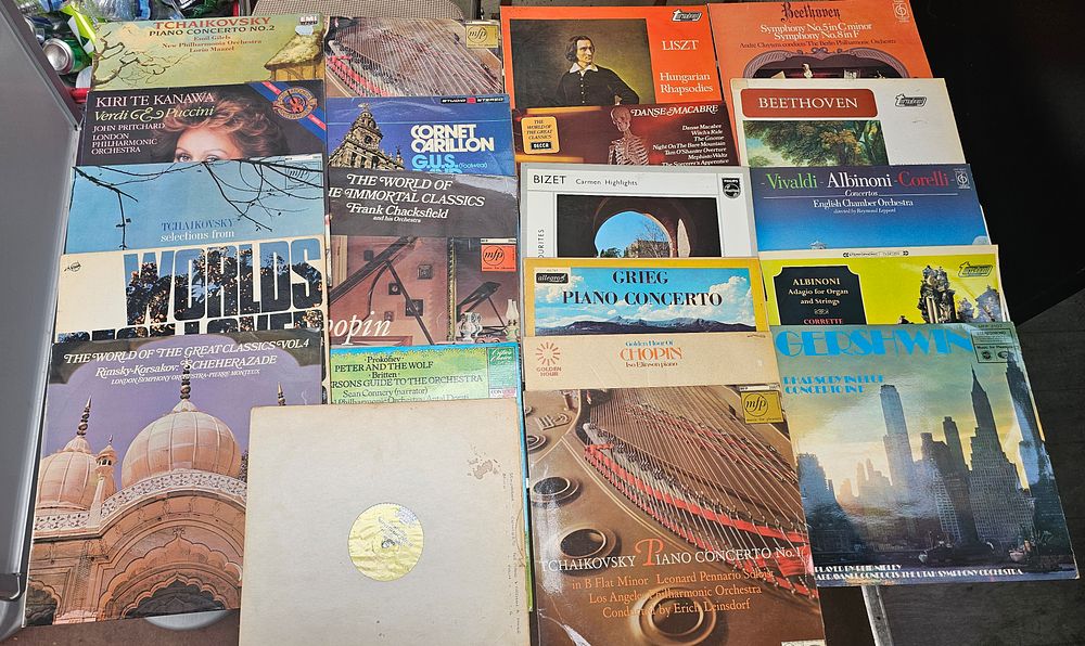 Lot 141: A Collection of Classical Music Vinyl LP Records inc EMI - Good Condition