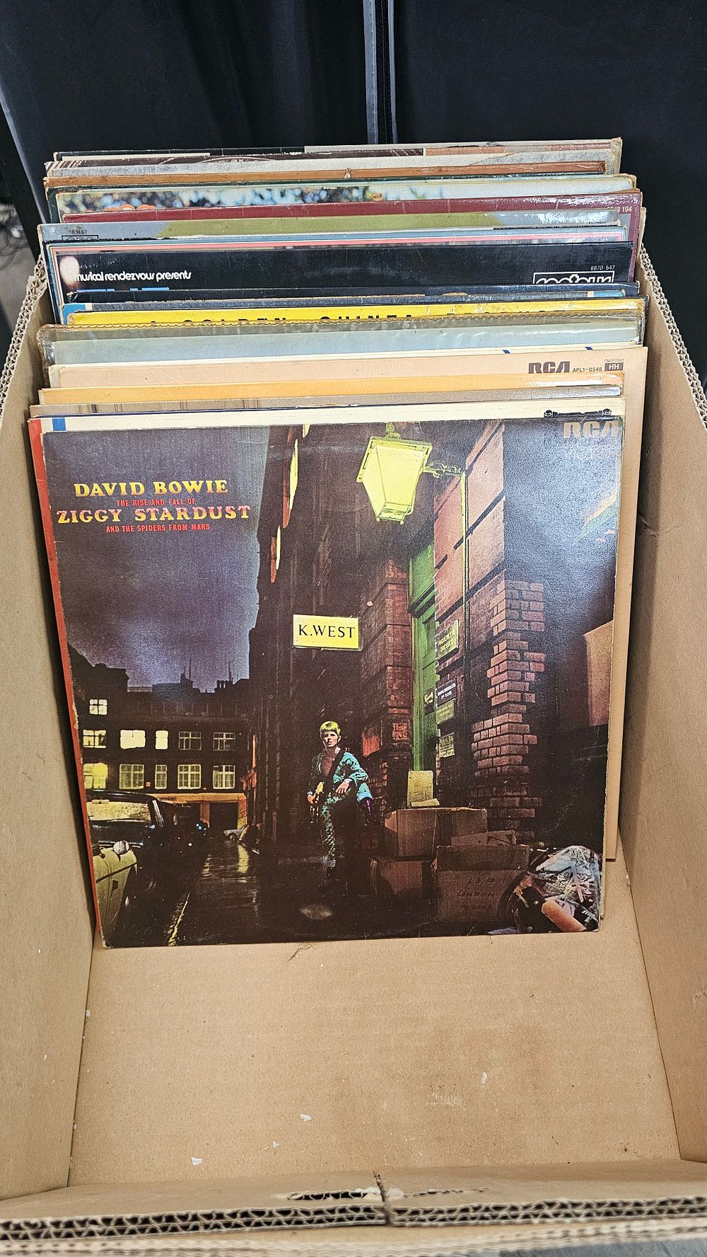 Lot 142: RCA and Decca Vintage Vinyl LP Record Collection inc David Bowie - Good Used Condition