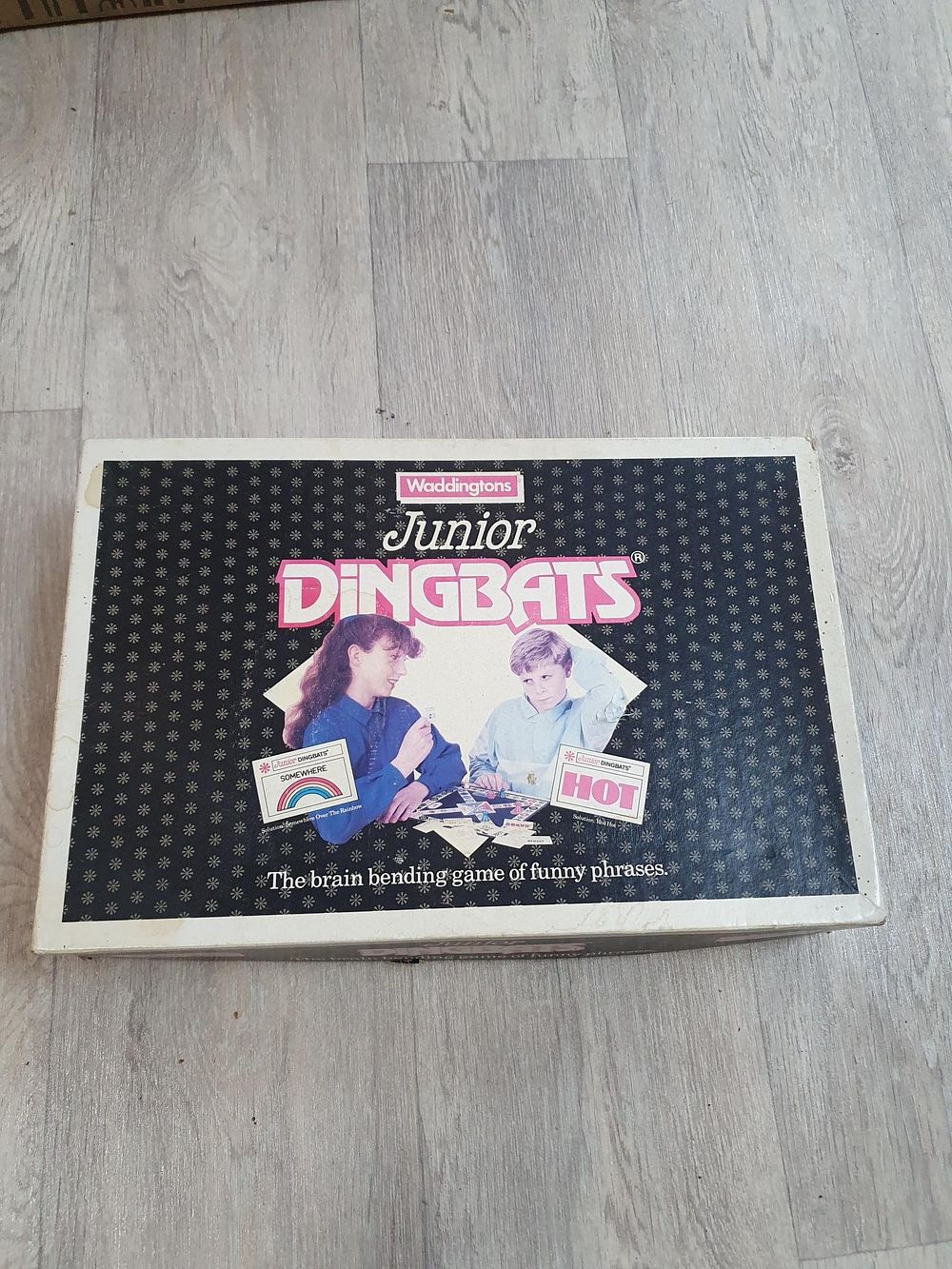 Lot 84: Waddingtons Junior Dingbats Cardboard and Plastic Board Game - Very Good Condition