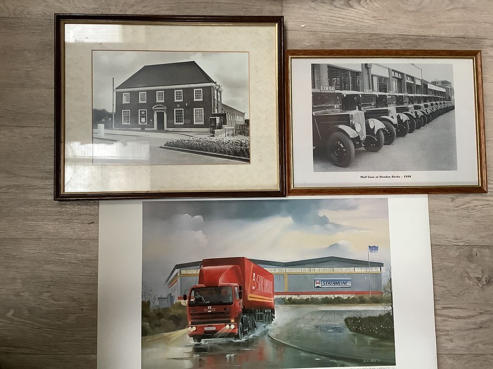Lot 282: Keith Hill Talon House and Royal Mail Prints - Used Condition