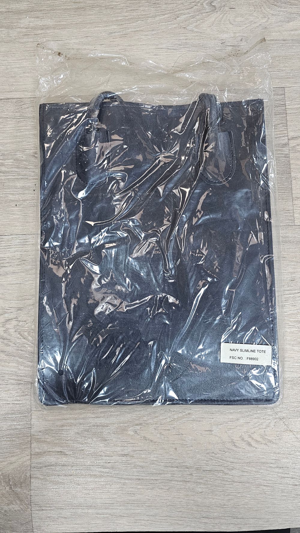 Lot 331: Navy Slimline Tote - New Sealed