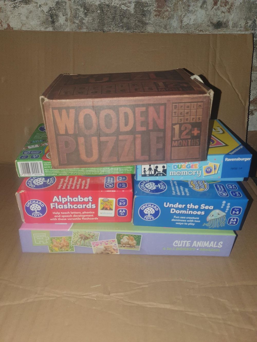 Lot 227: Orchard Toys and Ravensburger Educational Childrens Games and Puzzles