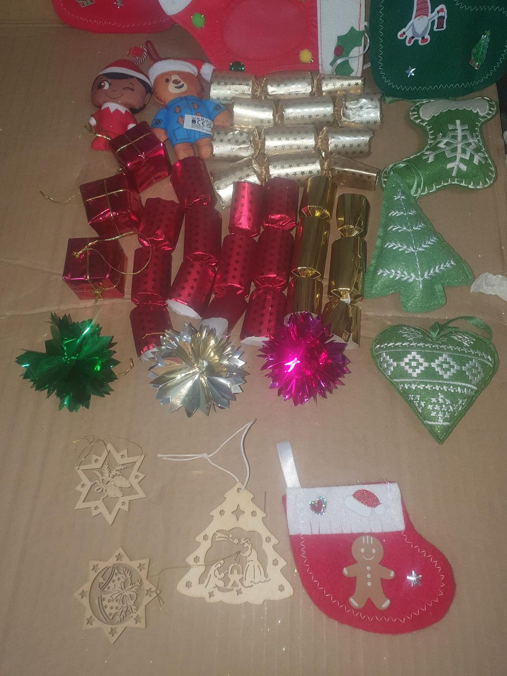 Lot 266: Job Lot of Various Christmas Decorations and Signage