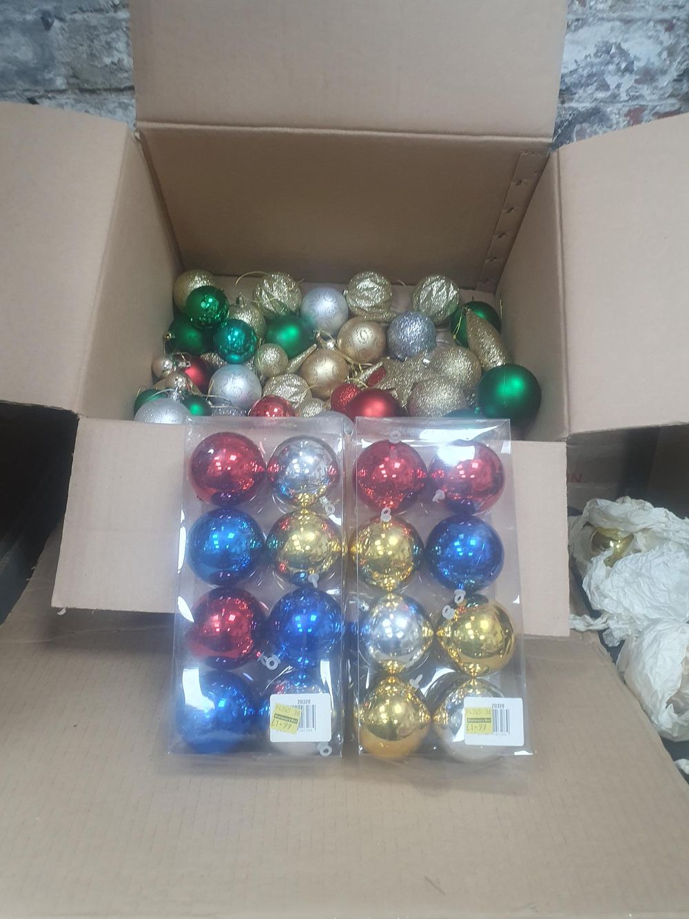 Lot 267: Mixed Collection of Christmas Baubles and Tree Ornaments - Used Very Good Condition