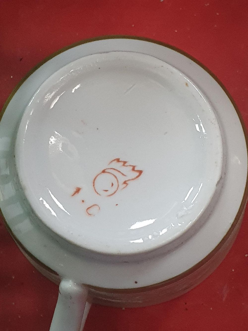 Lot 293: Soviet Porcelain Lace Pattern Tea Service - Very Good Condition