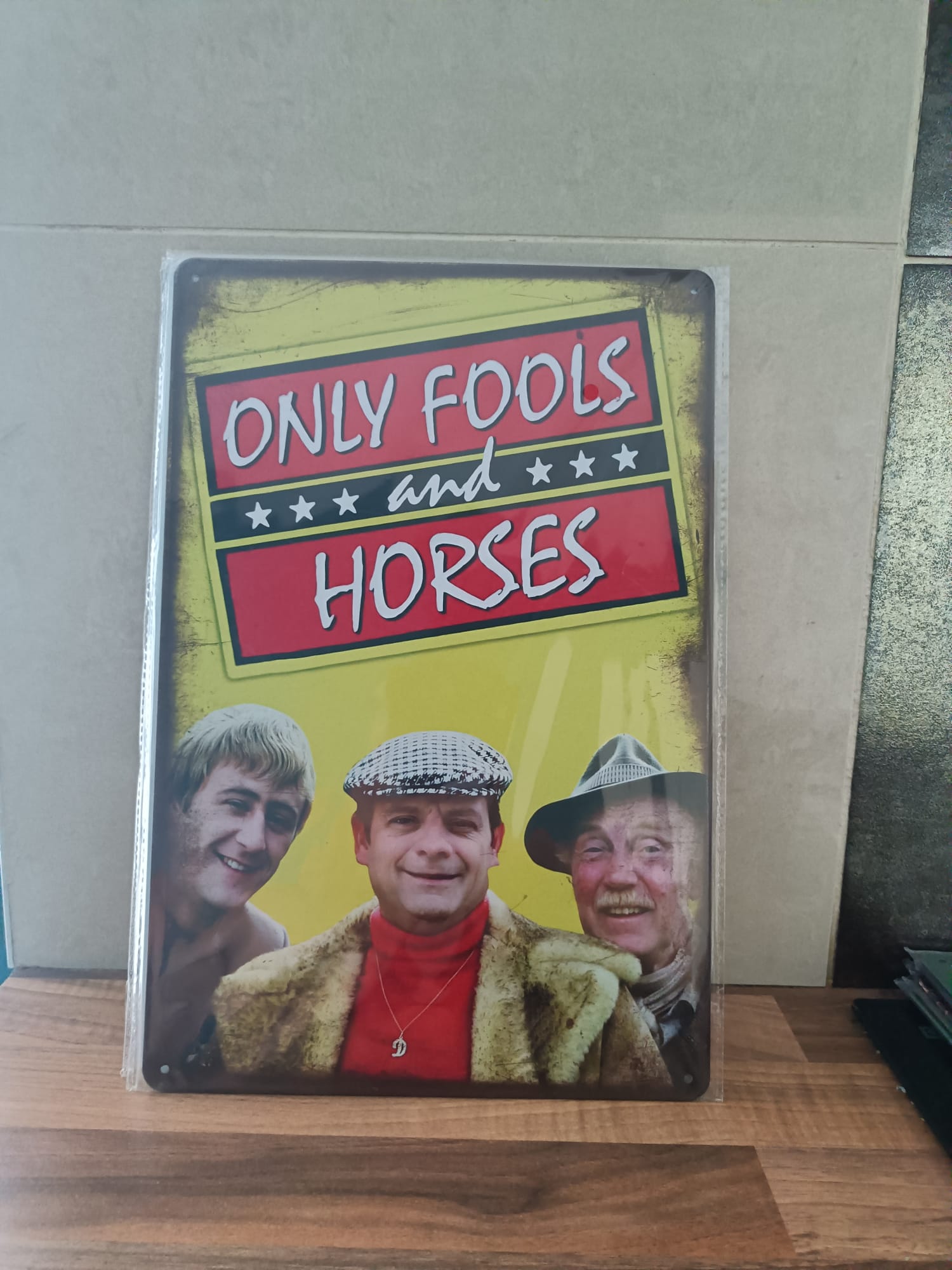 Only Fools and Horses Metal Wall Sign A4