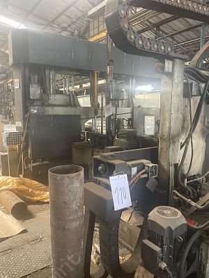 משור לחיתוך וקידוח אנכי + אופקי תוצרת FICEP כולל מכבש לסימון ספרות (שנת 1999).