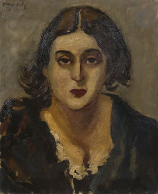 MANE-KATZ (1894-1962)Portrait of the sculptor Raika, 1932Oil on canvas.Signed and dated upper 