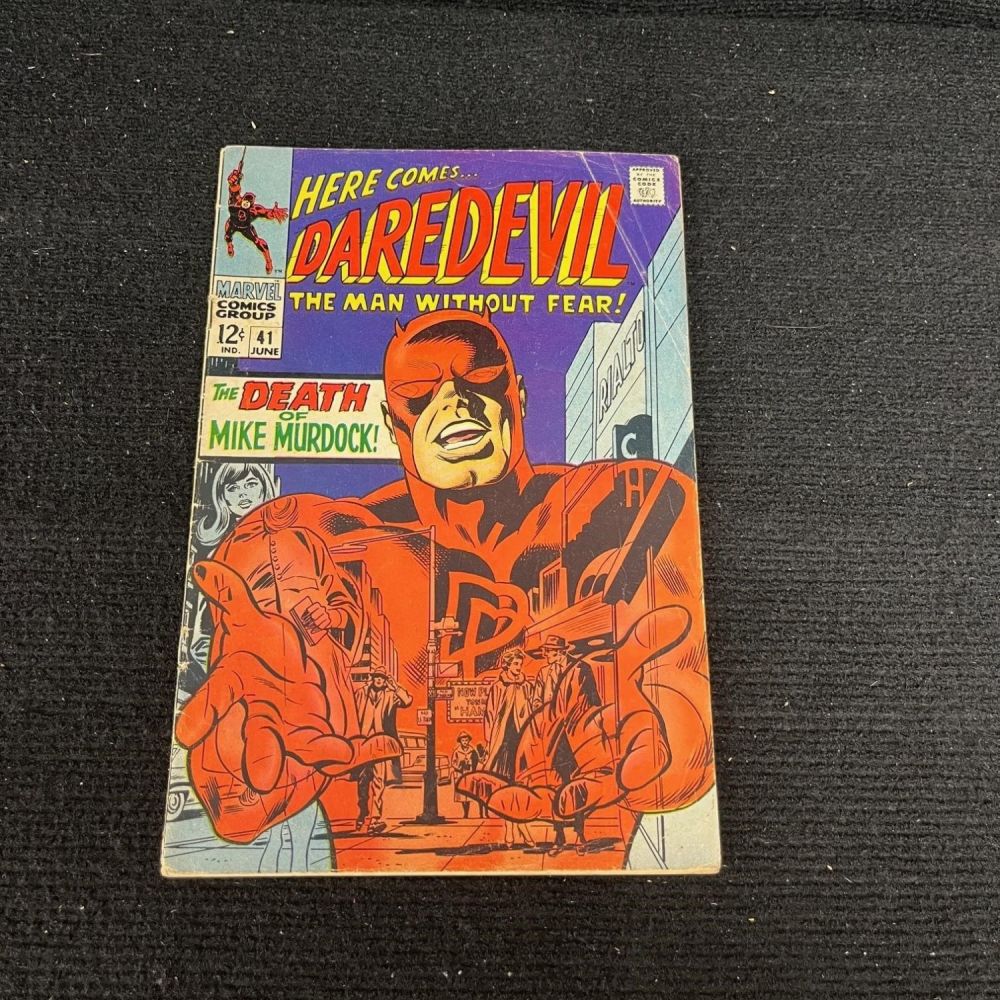 Lot 307: Daredevil 41 Marvel Silver Age Key DD book