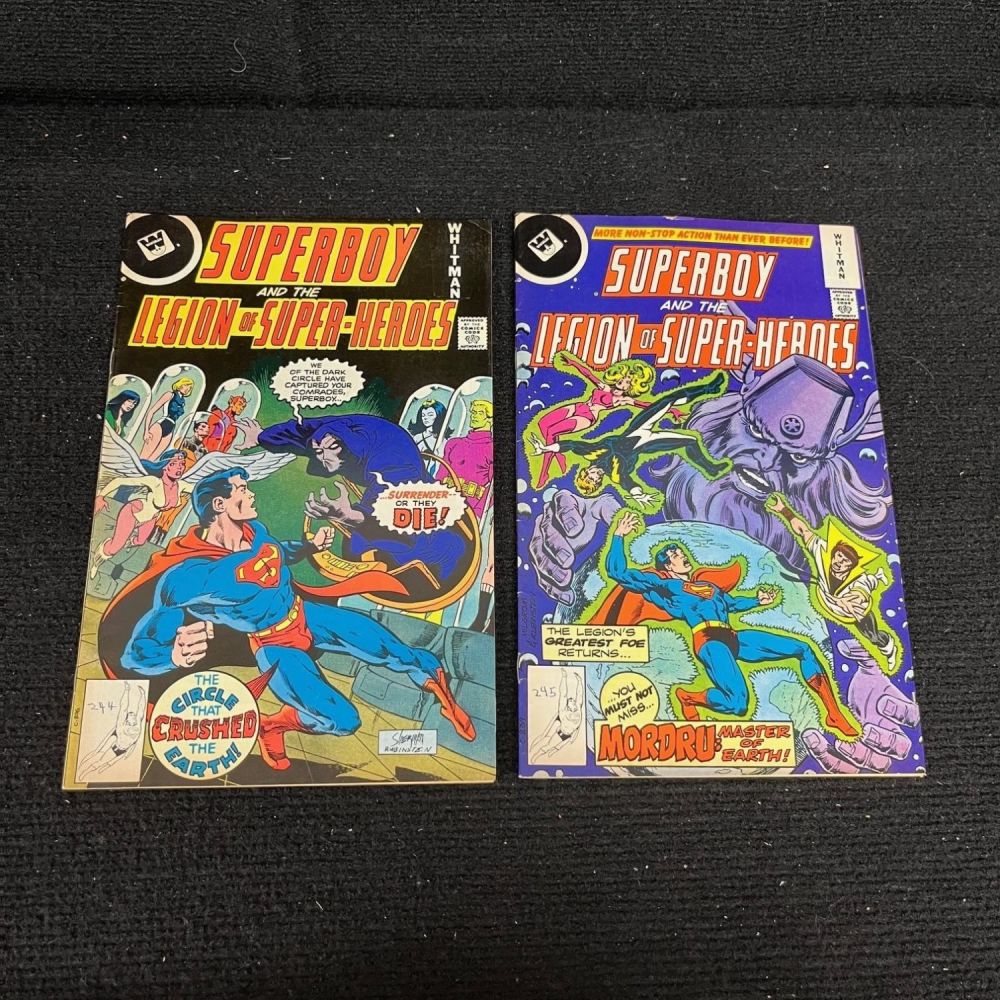 Lot 310: Superboy & Legion of Super-Heroes Whitman Comics