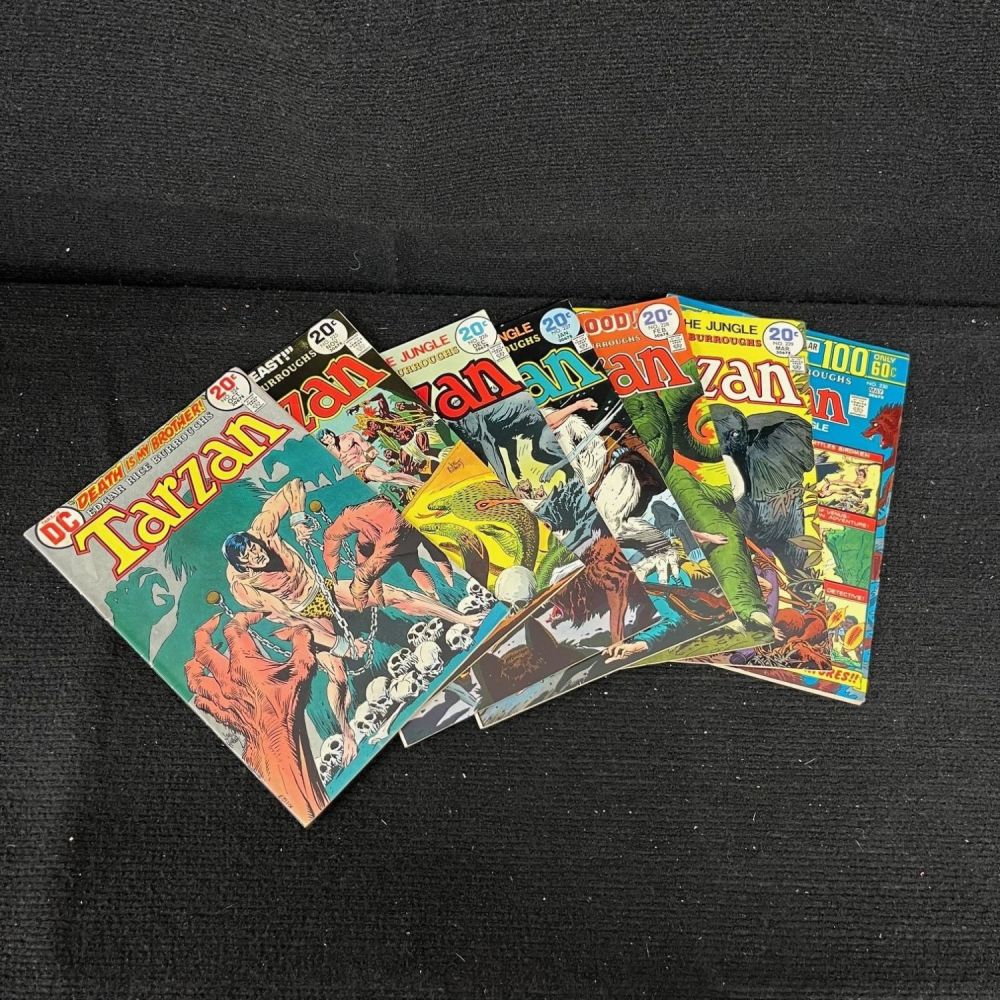 Lot 314: Tarzan DC Bronze Age Comic Lot Joe Kubert Art