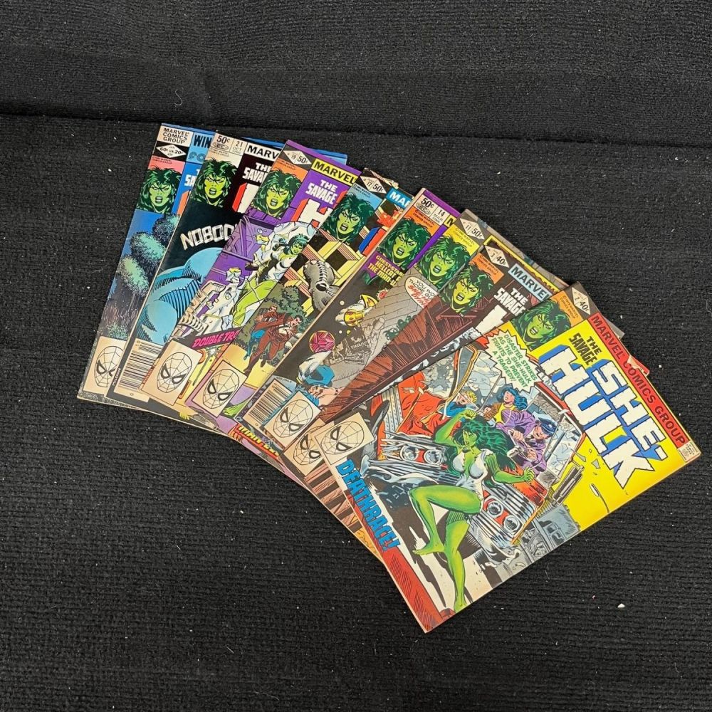 Lot 318: Savage She-hulk 1st Series lot w/#2
