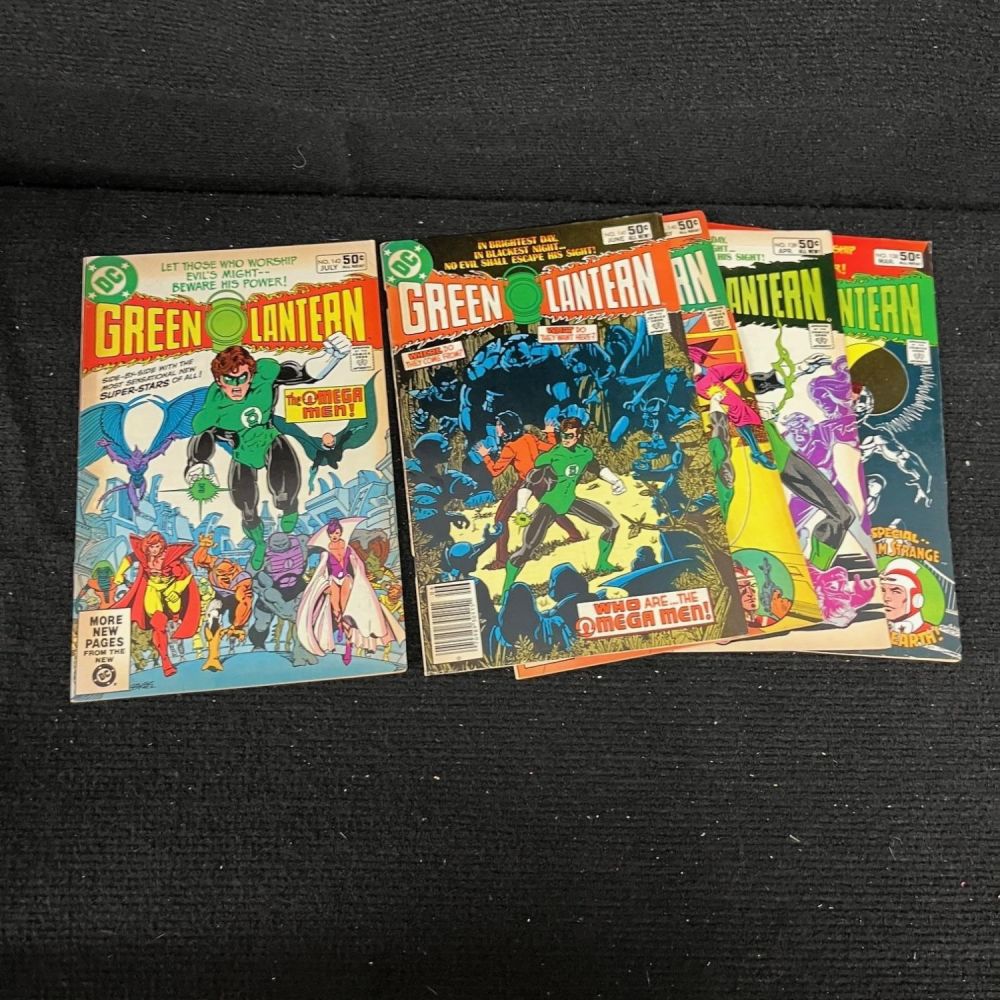 Lot 320: Green Lantern Comic Lot w/ 1st & 2nd Omega Men