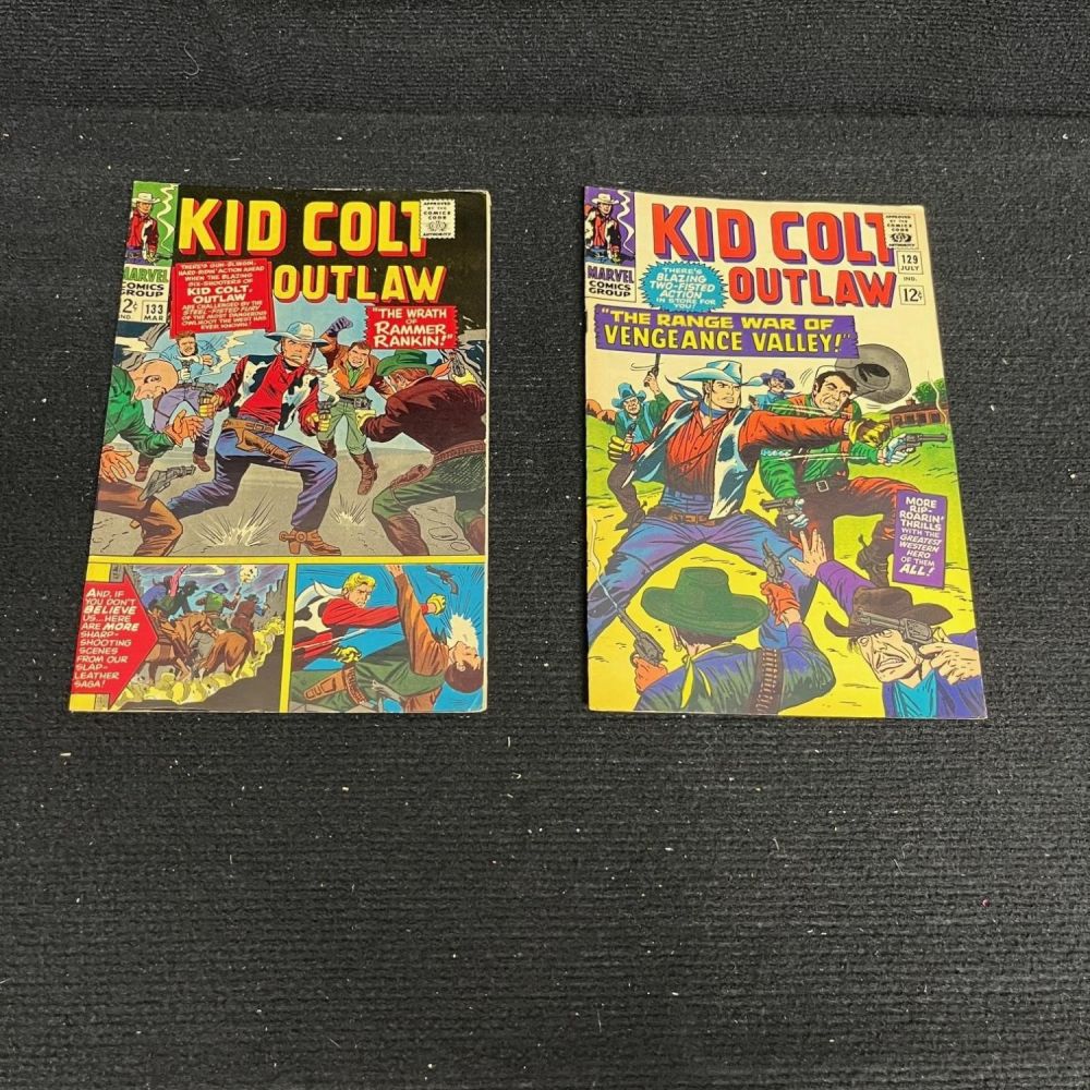 Lot 325: Kid-Colt Outlaw 129 & 133