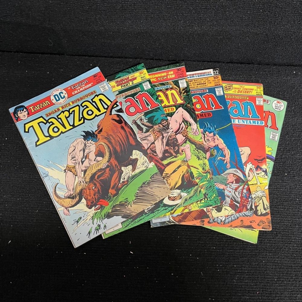 Lot 327: Tarzan DC Bronze Age Early Issues
