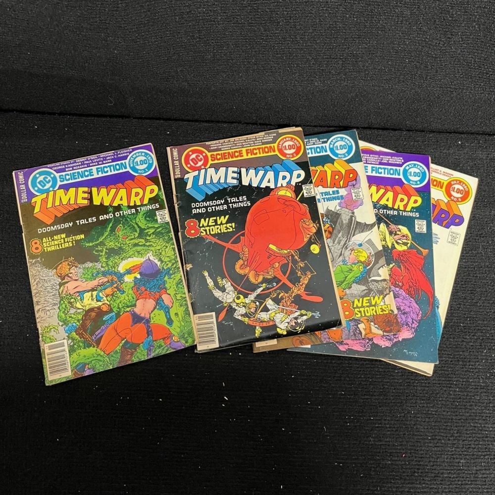 Lot 328: Time Warp 1-5 DC Bronze Age