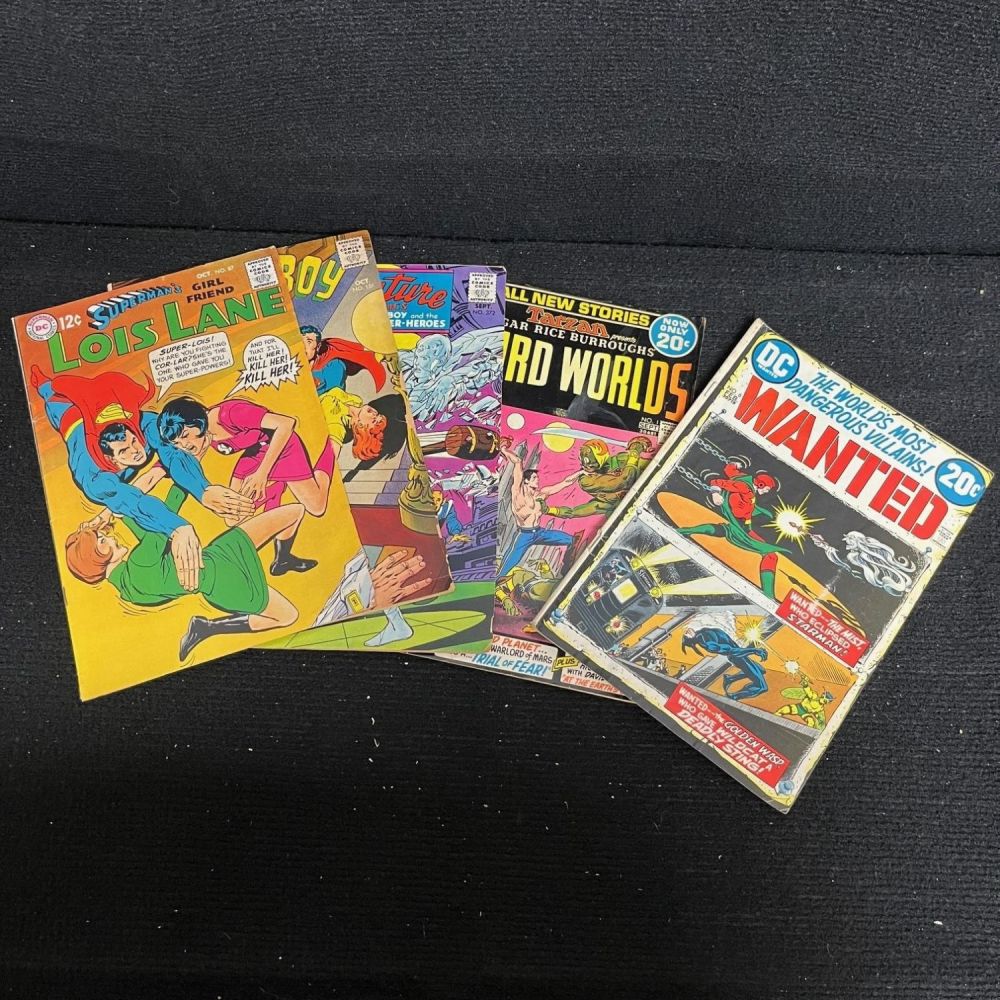 Lot 330: DC Silver & Bronze Age Misc. Comics w/Superboy