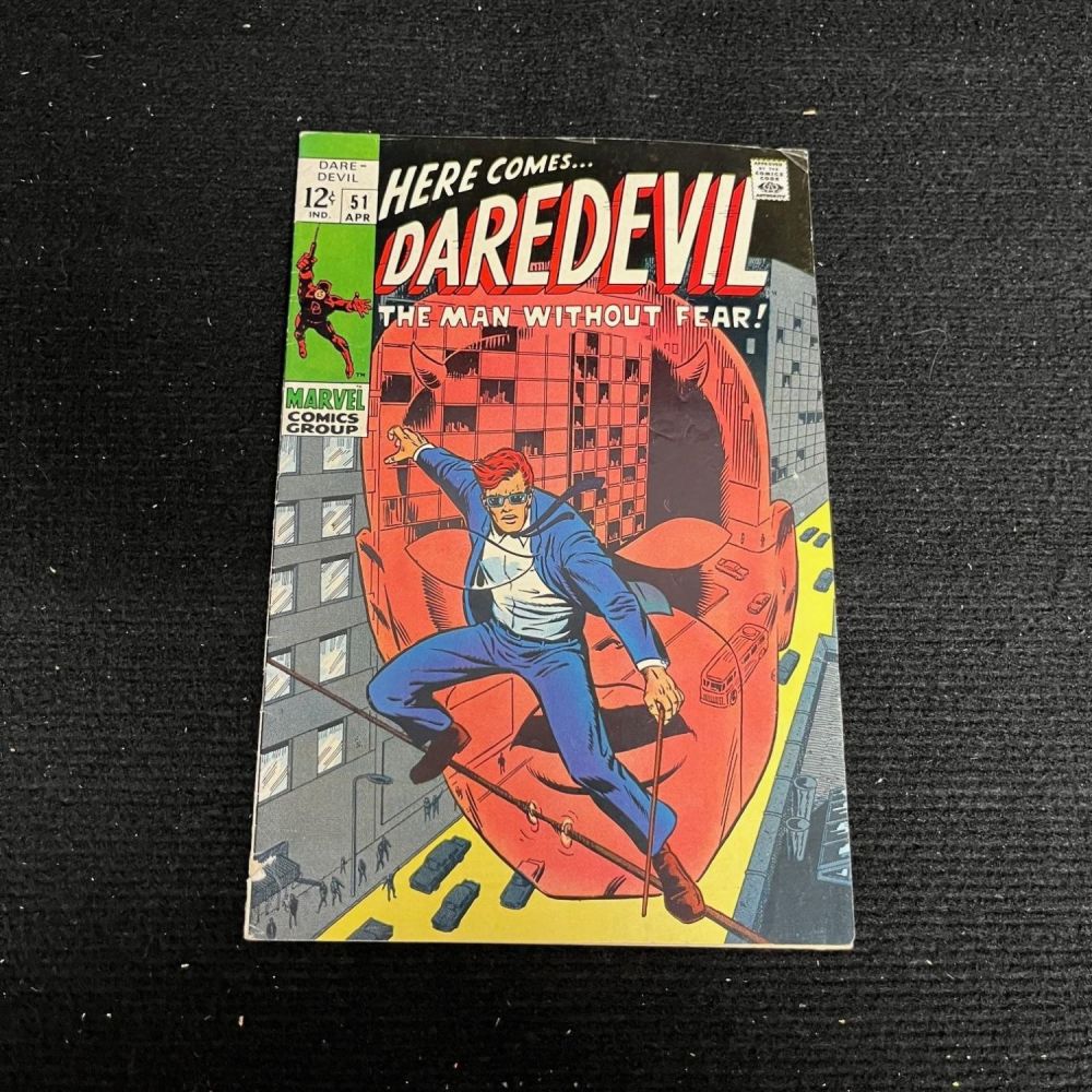 Lot 334: Daredevil 51 Marvel Silver Age 1st Series