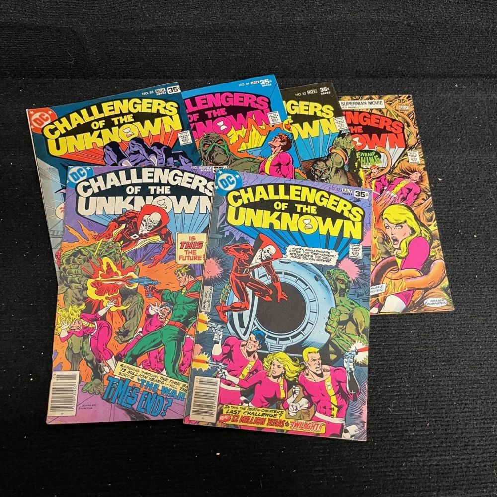 Lot 335: Challengers of the Unknown Comic Lot DC Series