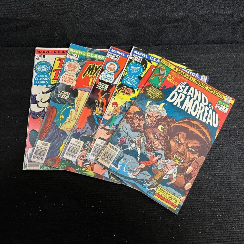 Lot 337: Marvel Movie Classics Lot w/#1 Issue