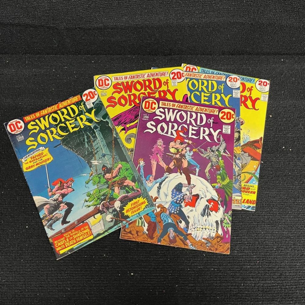 Lot 338: Sword & Sorcery 1-5 DC Bronze Age Series