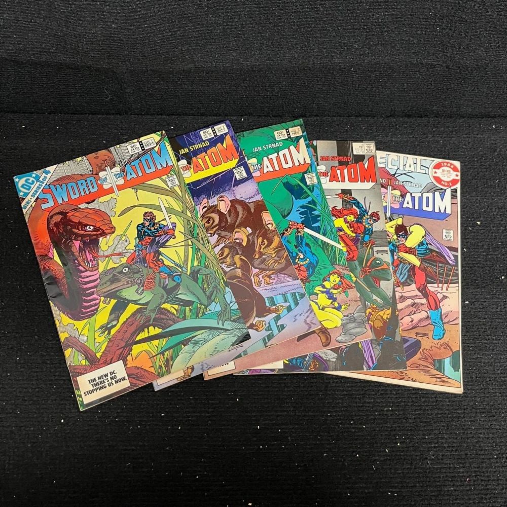 Lot 339: Sword & Atom Comic Lot w/#1 Issue