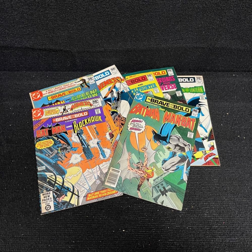 Lot 340: Brave & the Bold Feat. Batman Bronze Age Lot