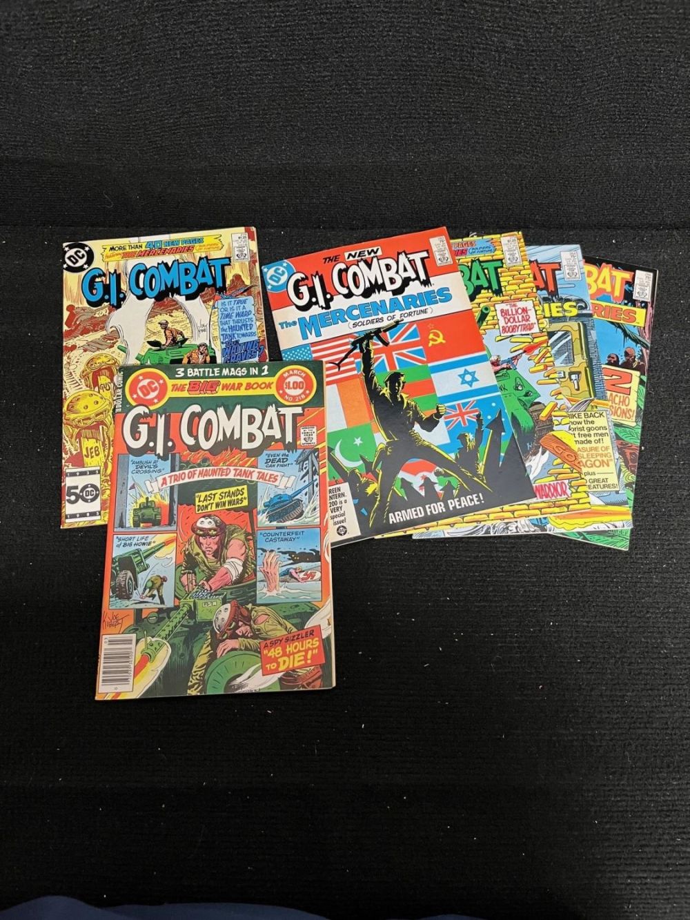 Lot 342: G.I Combat & Blackhawk DC Bronze Age Issues