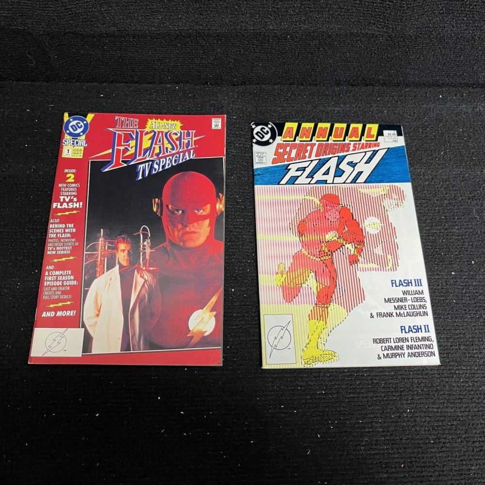 Lot 343: Flash TV Special & Secret Orgins Annual