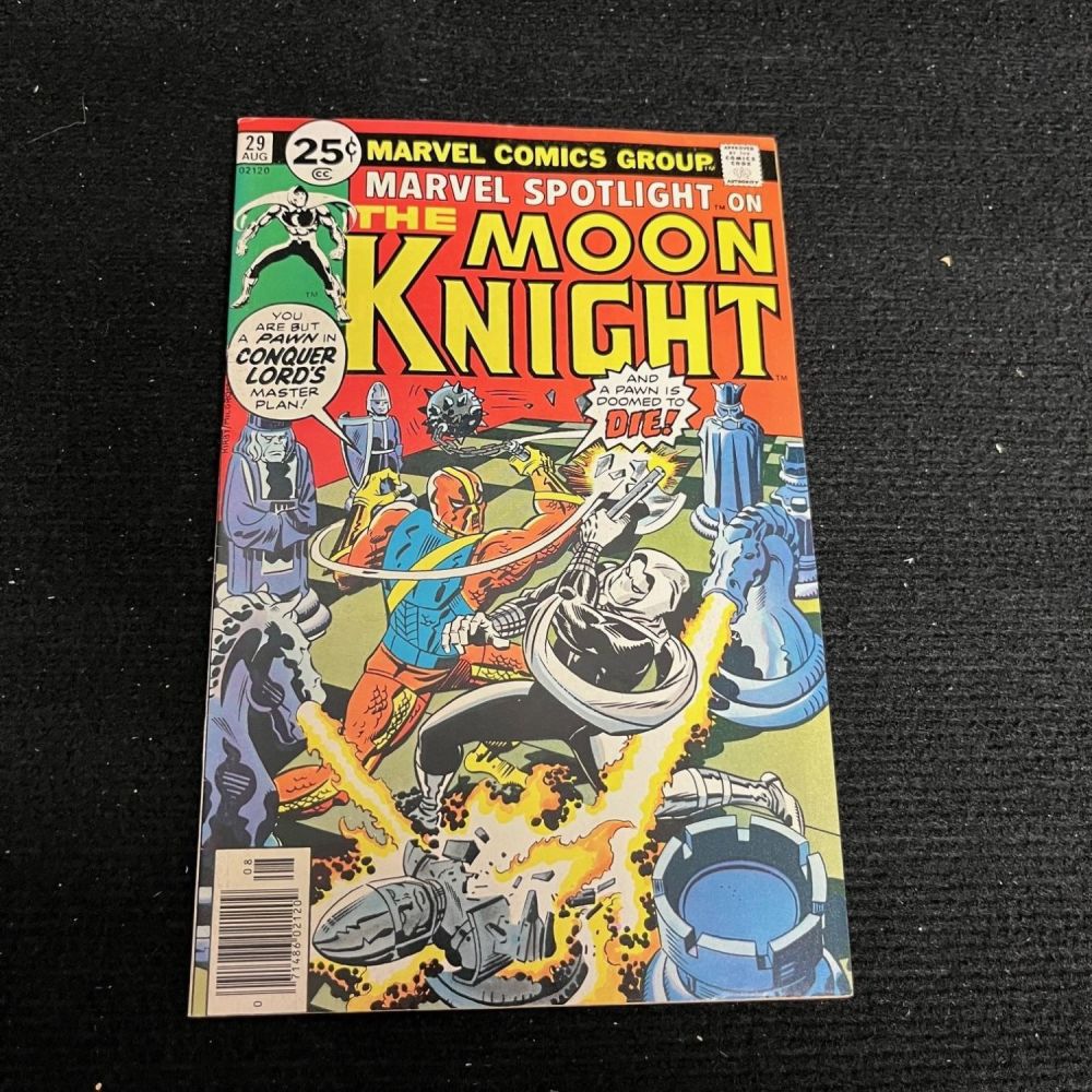 Lot 344: Marvel Spotlight 29 2nd Moon Knight Solo Story