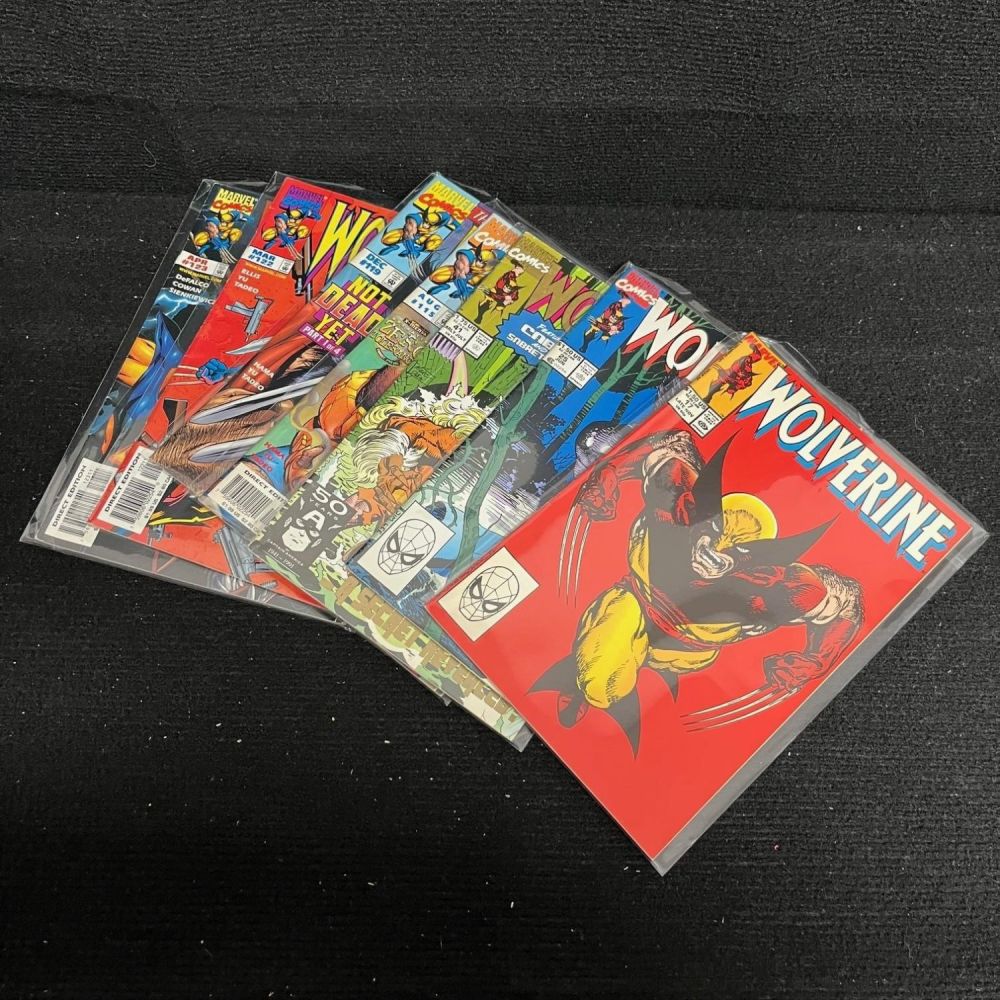 Lot 345: Wolverine 1st Series Comic Lot