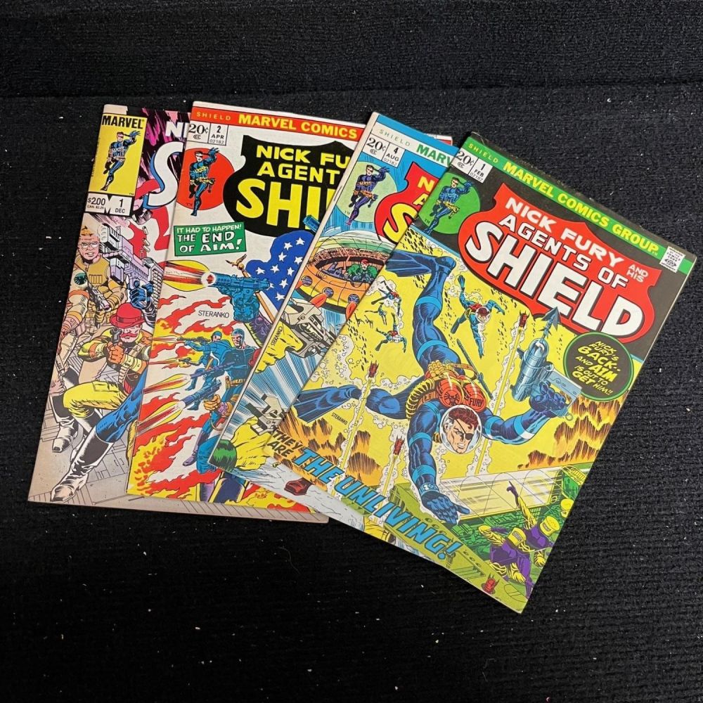 Lot 352: Nice Fury Agent of Shield 1-3 +