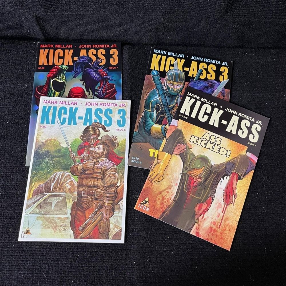 Lot 360: Misc Kick Ass Comic Title Comic lot