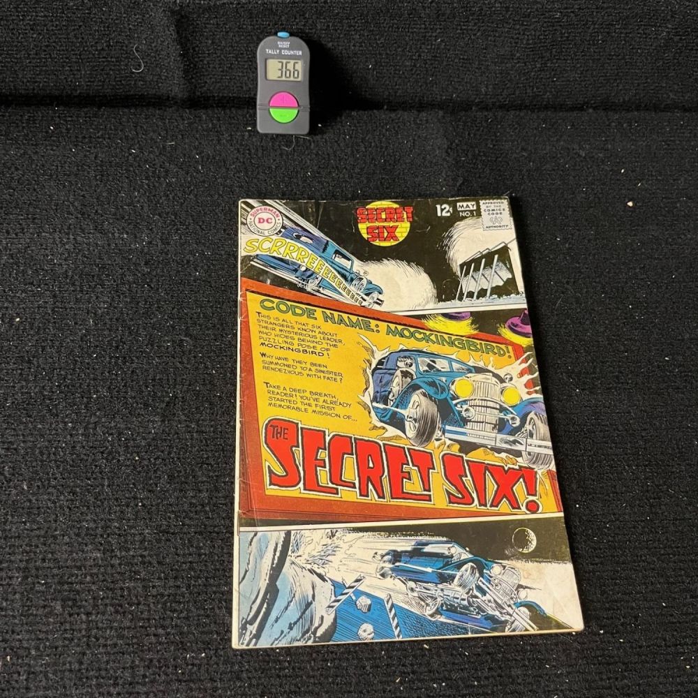 Lot 366: Secret Six 1 DC Silver Age