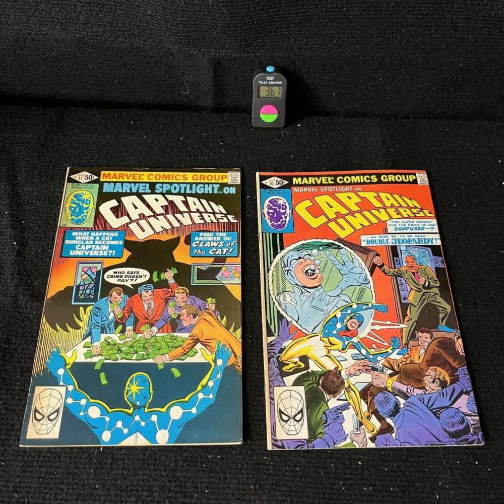 Lot 367: Marvel Spotlight 10 & 11 Feat. Captain Universe