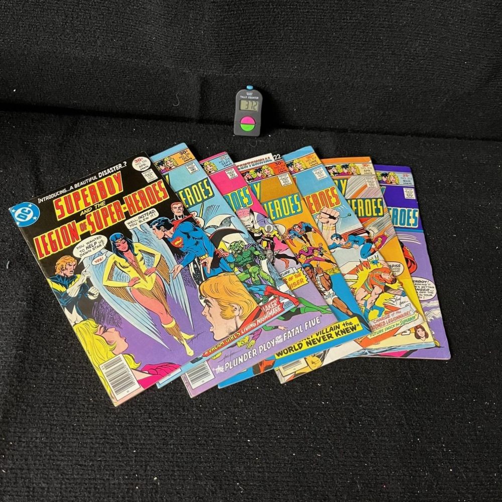 Lot 372: Superboy & Legion of Super Heroes Bronze Age Lot