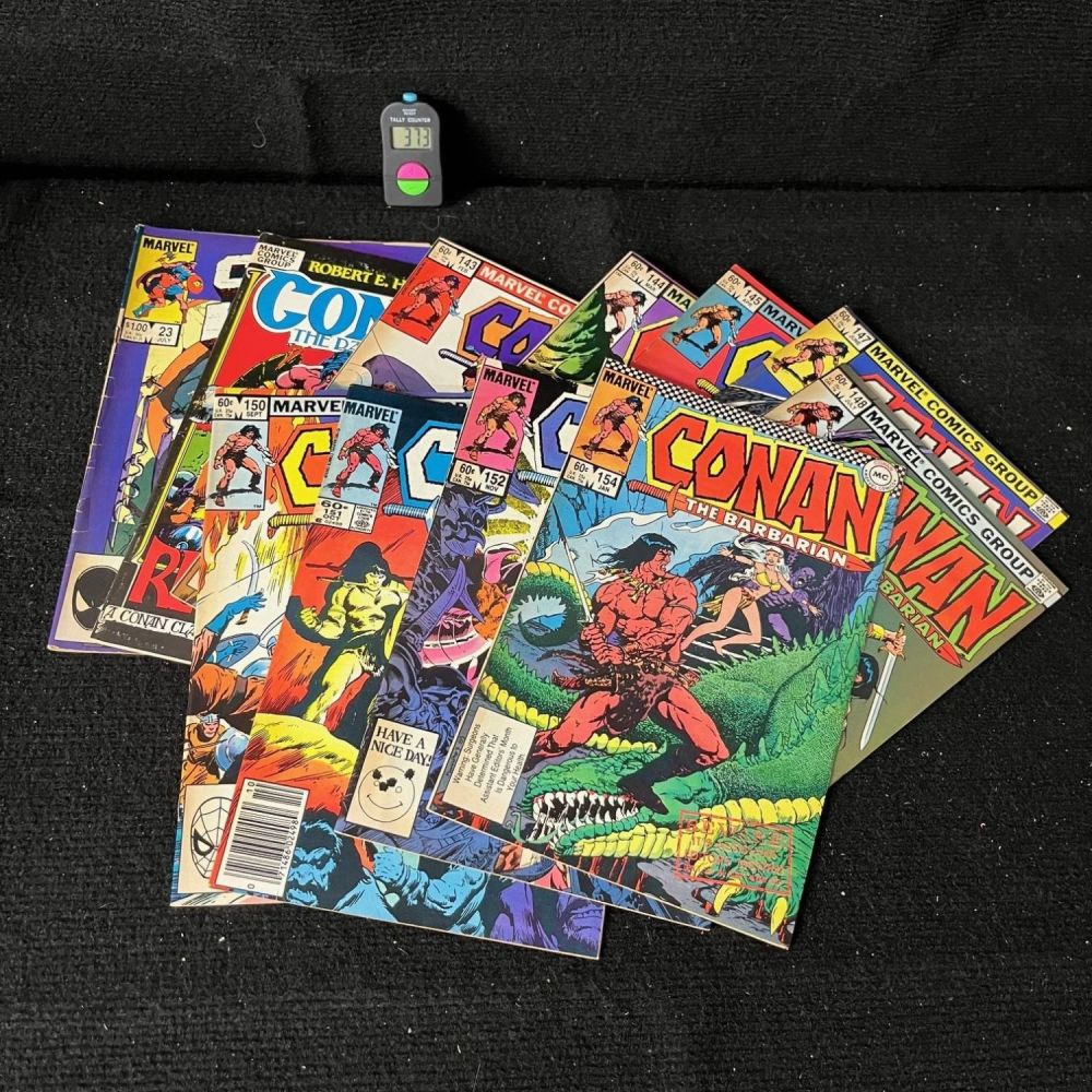 Lot 373: Conan the Barbarian Marvel Copper Age Lot