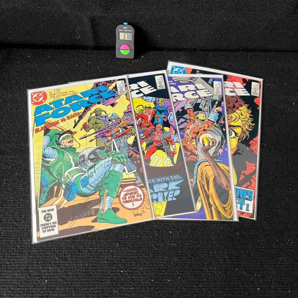 Lot 378: Atari Force, Arak, All-Star Squadron Comic Lot