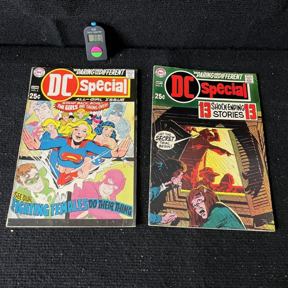 Lot 383: DC Special 3 & 4 DC Bronze Age Key