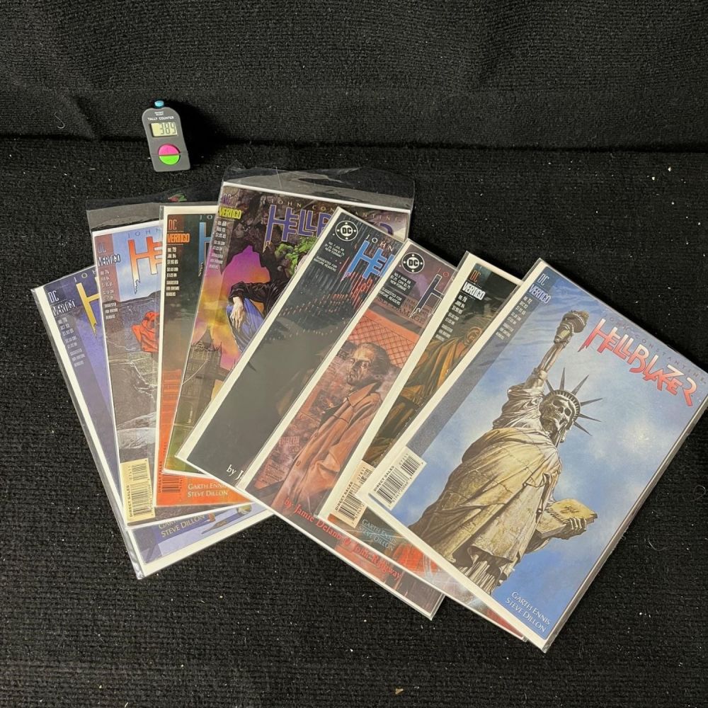 Lot 389: Hellblazer DC/Vertigo 1st Series Comic lot