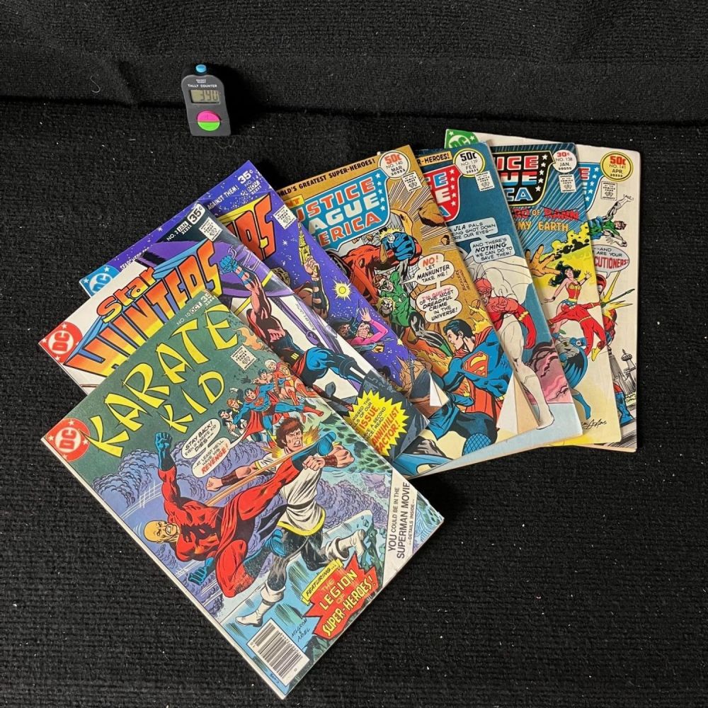 Lot 390: DC Bronze Age Issues w/ Justice League of America