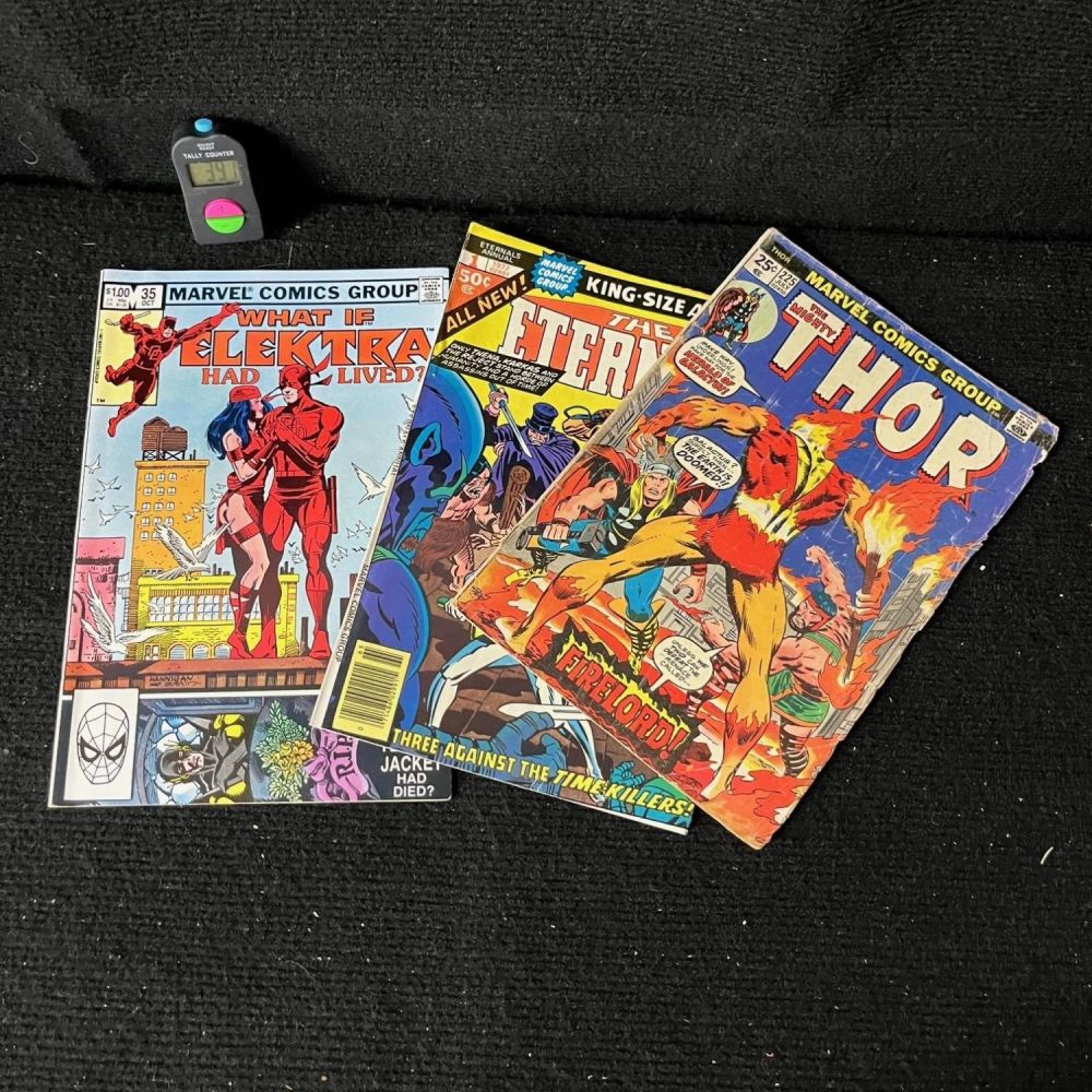 Lot 392: Marvel Bronze Age Lot w/ 1st Firelord ++