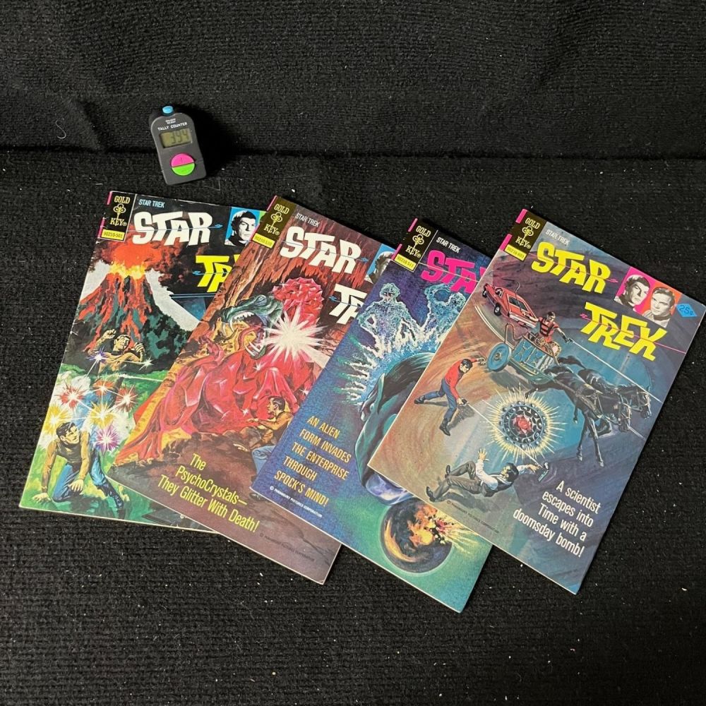 Lot 394: Star Trek Gold Key Comic Lot
