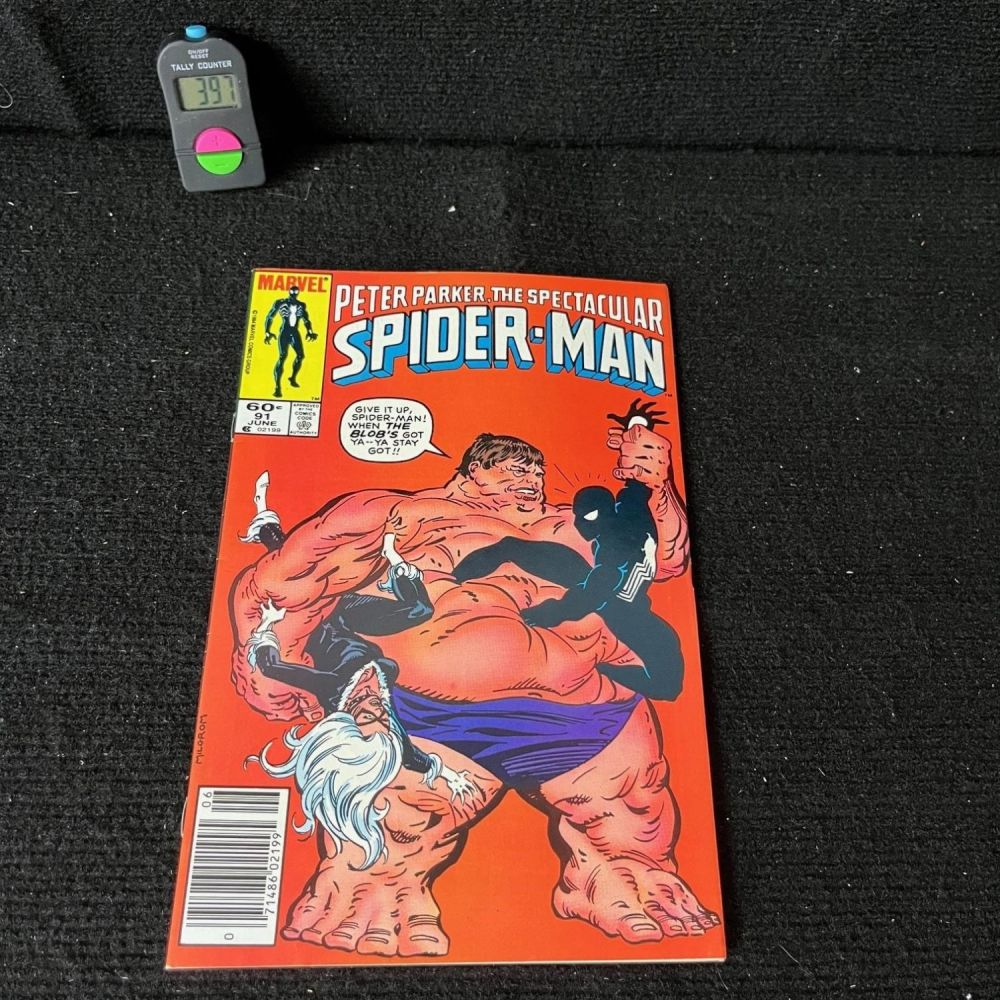 Lot 397: Spectacular Spider-man 91 Newsstand Edition