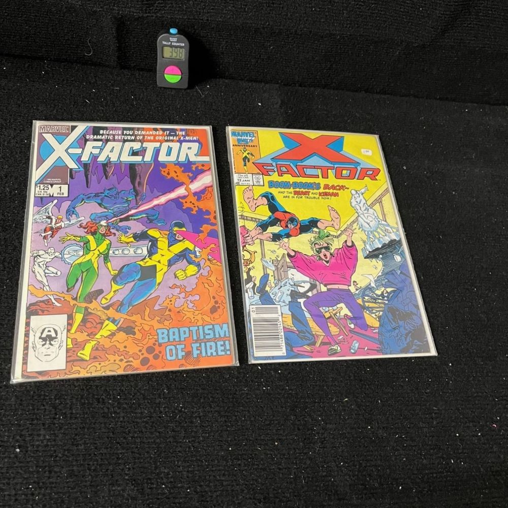 Lot 398: X-Factor 1 & 12