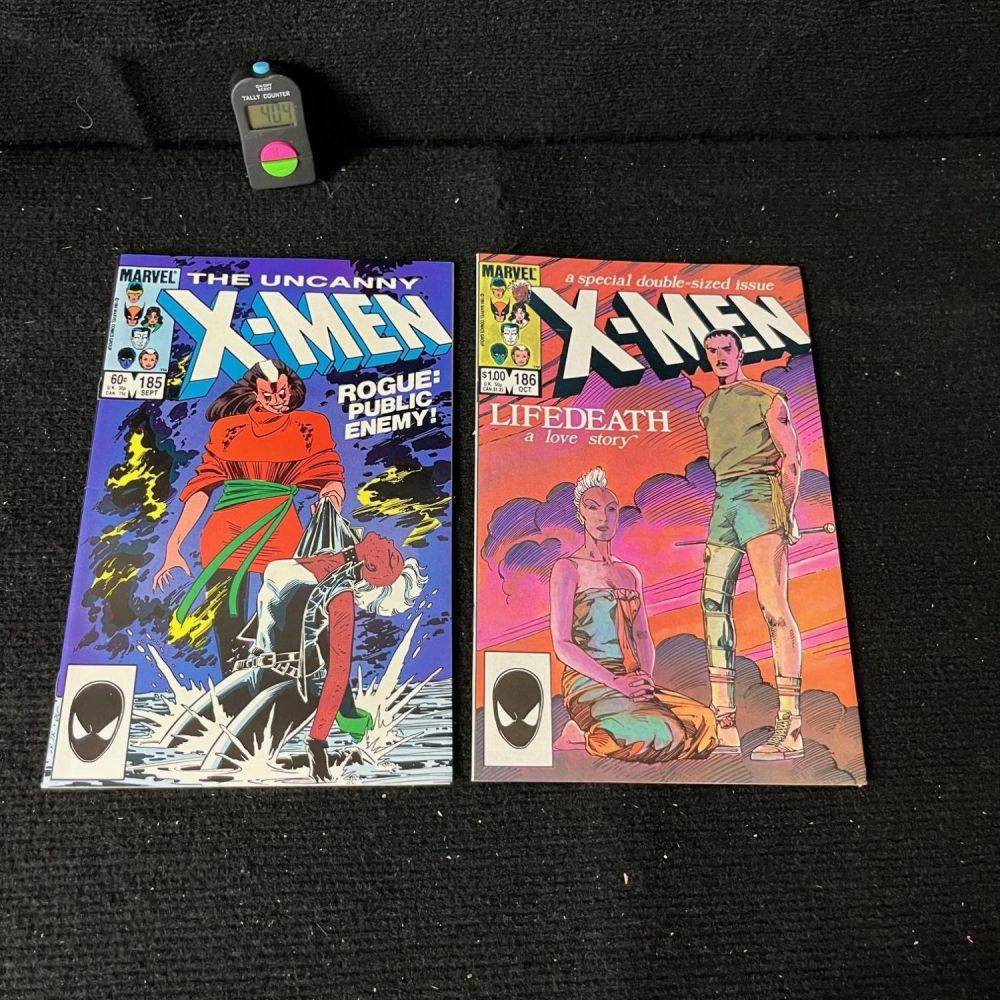 Lot 404: X-men 185 & 186
