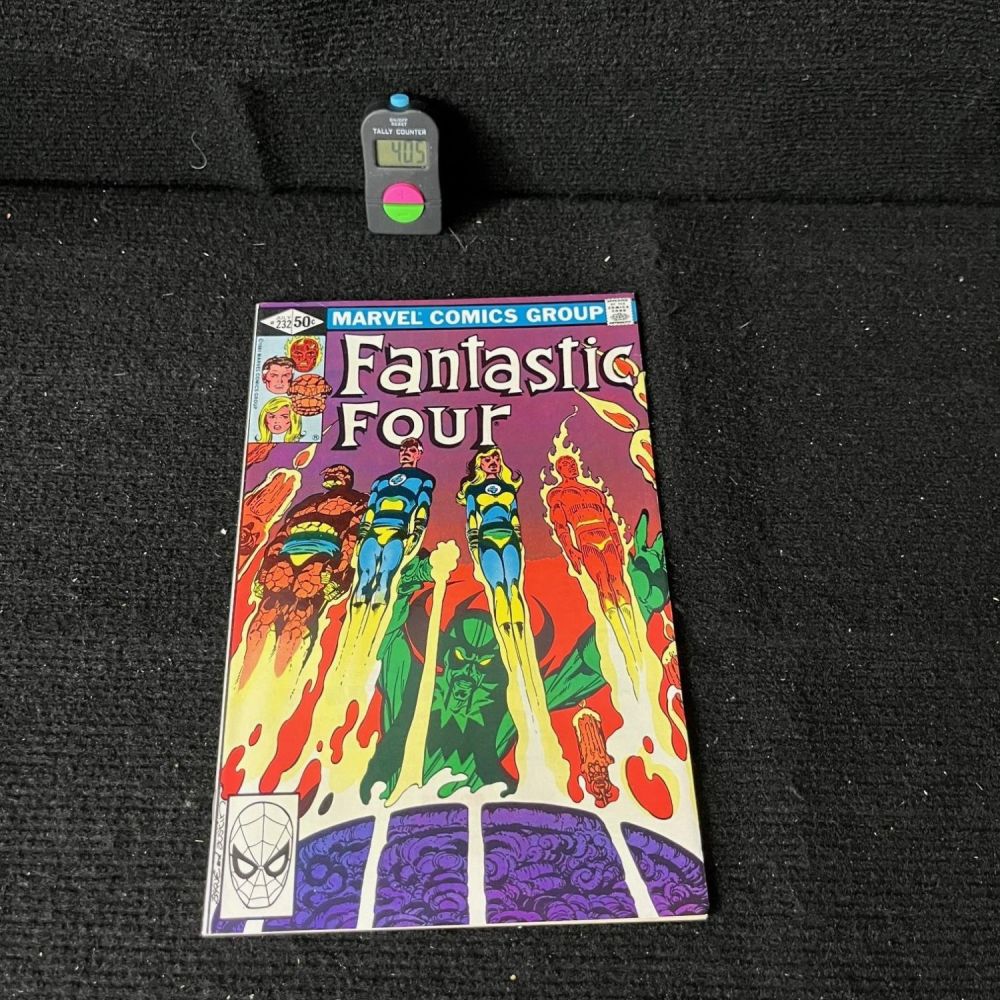 Lot 405: Fantastic Four 232 John Byrne FF vs. Mephisto