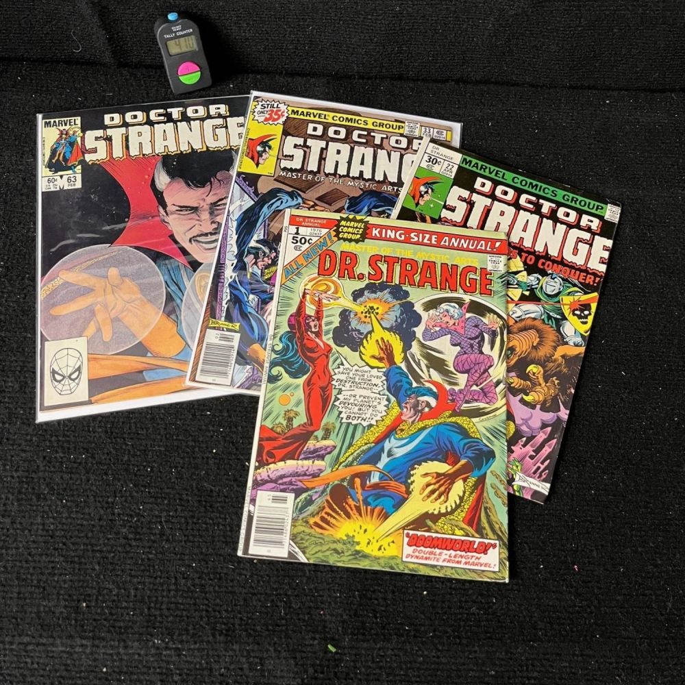 Lot 409: Doctor Strange Bronze Age Lot w/ Annual #1
